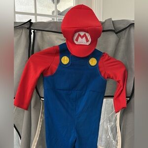 Toddler Mario Costume with Hat, no gloves